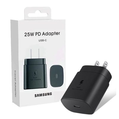 Samsung 25W Adapter Black (2 Pin)